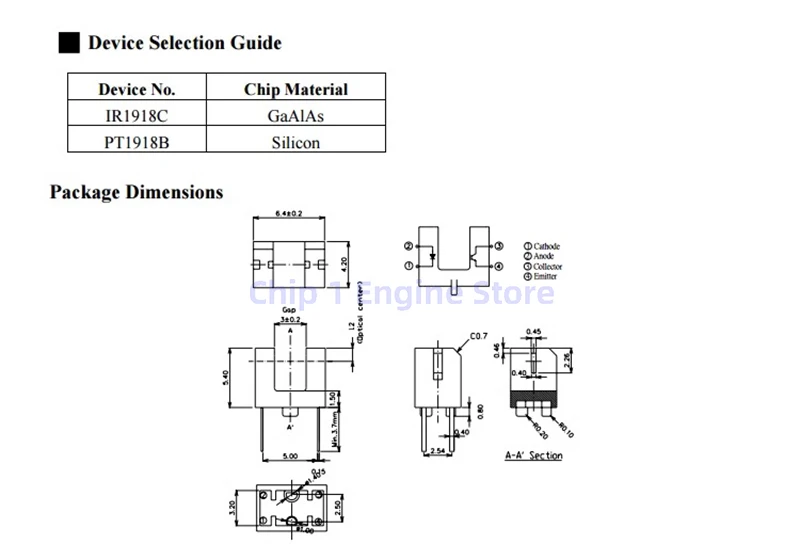 ITR20403 DIP Infrared photoelectric switch photoelectric sensor trough type optocoupler