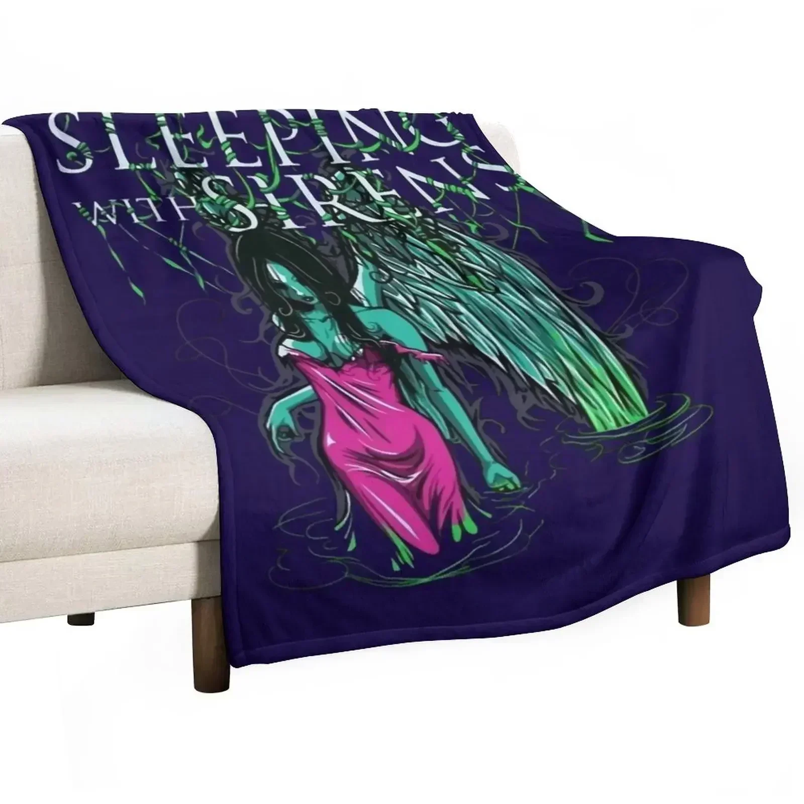 New Sleeping with Sirens Youth Teenager Throw Blanket Sofa Quilt Tourist Soft Beds Sofa Throw Thins Giant Sofa Blankets