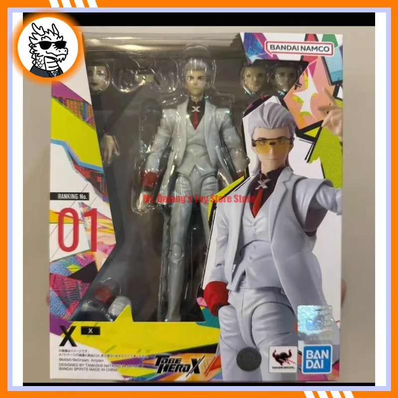 

Оригинальная фигурка Bandai S.H.Figuarts X TO BE HERO X, коллекционная модель аниме-персонажа, игрушка в подарок, 16 см
