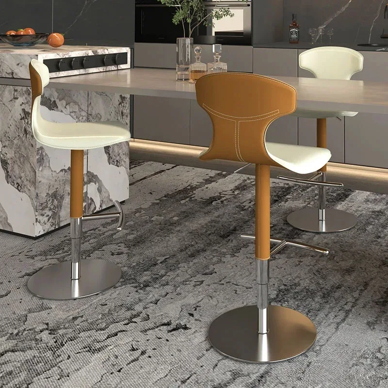 

Apartment Corner Bar Chairs Modern Luxury Onement Hidden Bar Chairs Console Standing Sgabelli Isola Cucina House Decorations