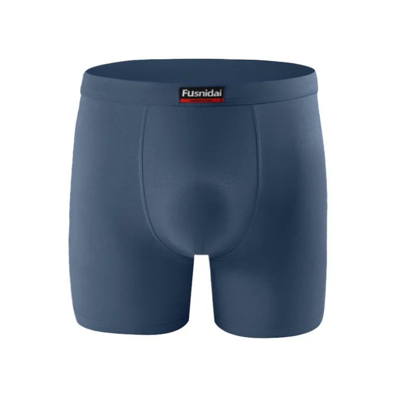 

10XL Large Size Long Boxer Shorts Men Cotton High-waisted Underwear Anti-wear Legs Sports Panties Comfort Bugle Pouch Underpant