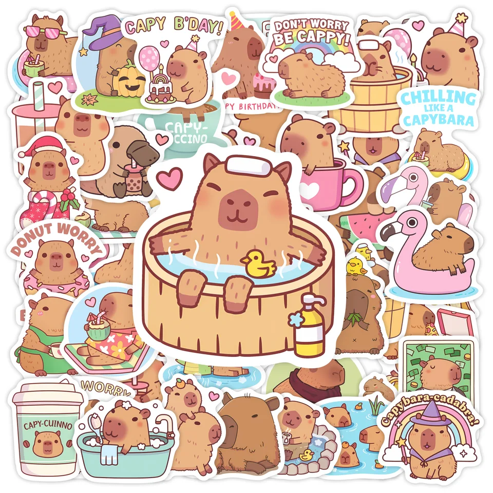 45 Pcs Mooie Pinguïn Cartoon Dieren Stickers Diy D