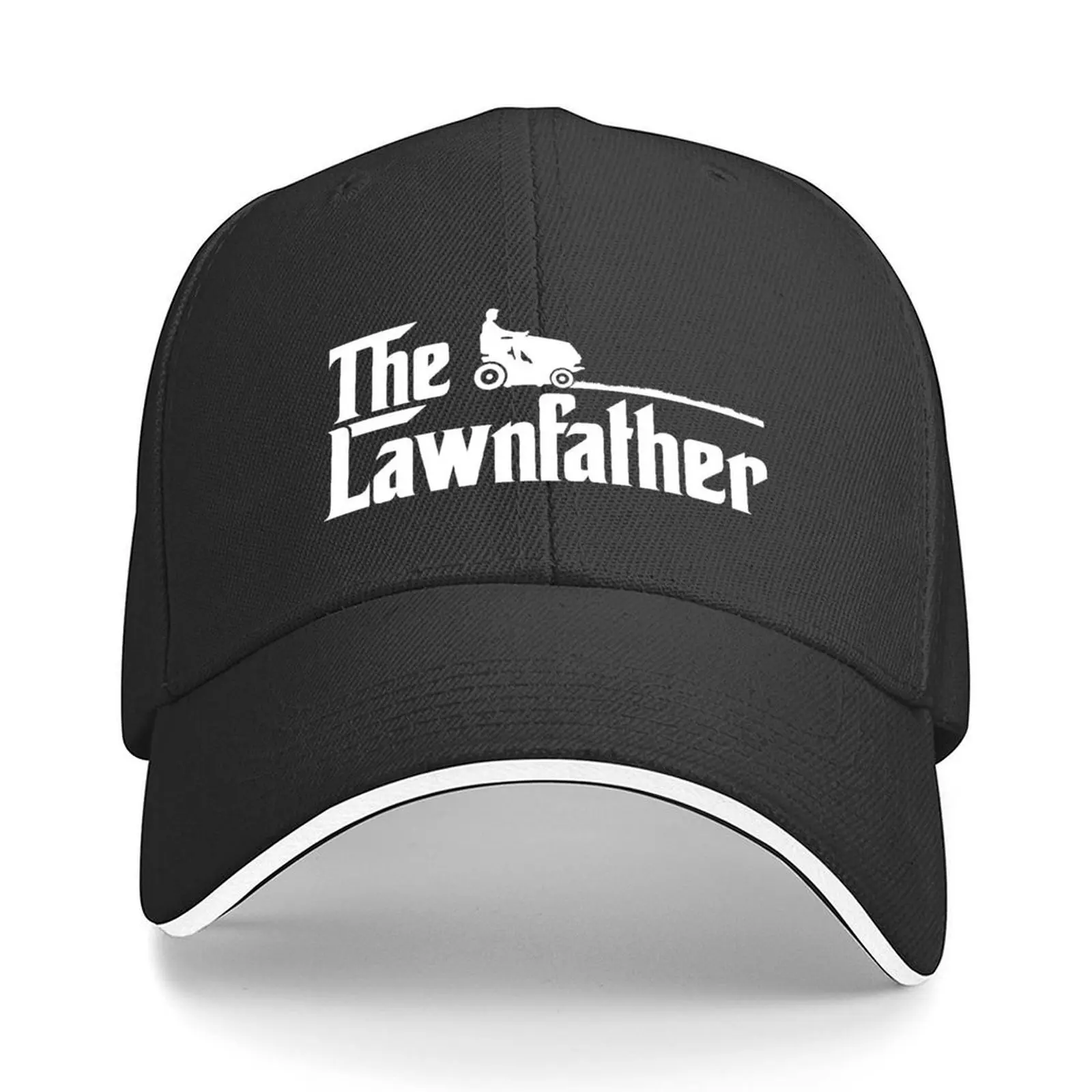 

The Lawnfather Baseball Cap beach hat hard hat Snap Back Hat Beach For Man Women's