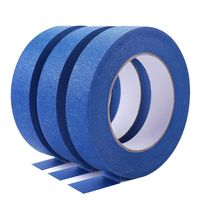30M Blue Painter Masking Tape For Painting Edges Trim Wall Ceiling Finishing Clean Release Trim Edge Painter's Tape Residue Free