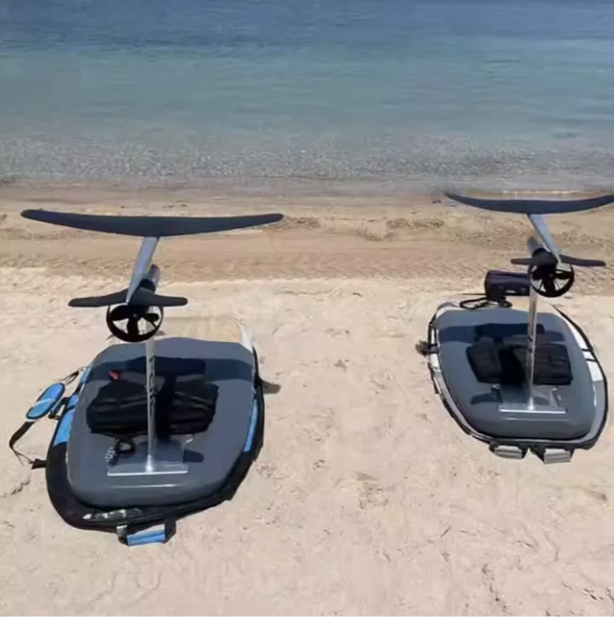 New Carbon Fiber EVA Hydrofoil Electric Surfboard 48V Motor Engine Stand Surf for Ocean Waters Sports for Children Carry Bag