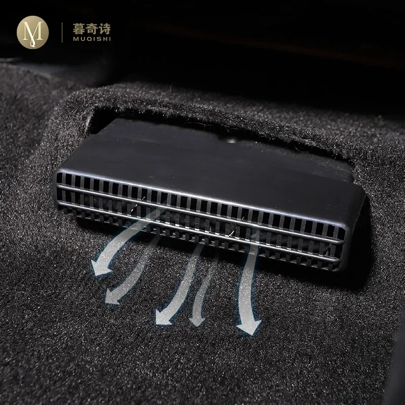 

For Hyundai Palisade 2020-2023Car interior Air conditioning vent Protective cover Vent Cover Rear Seat anti dust Accessories ABS