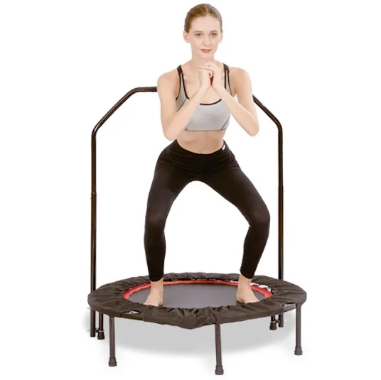 

Indoor Outdoor Foldable Safety Pad Training Exercise Gym Fitness Cardio Jump Rebounder Trampoline