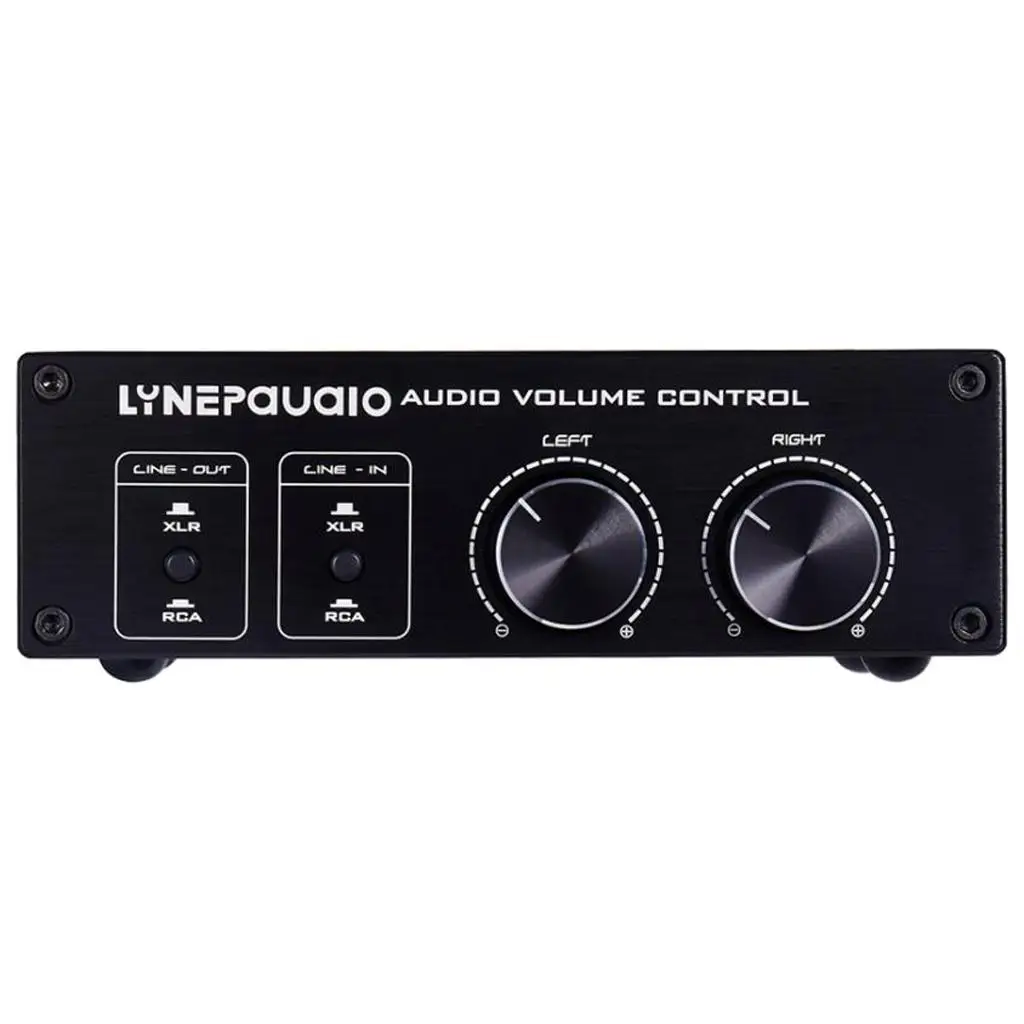 Volume Remote Control Preamp for 2 Channel Input And 2 Output Preamplifier