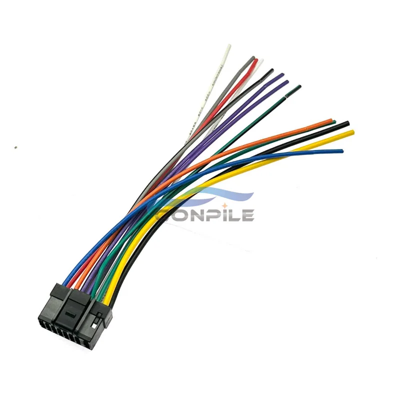 For Alpine CD Player  Tail Wire Harness 123E 151C 150C 152C 153 117E A08 148 Cable