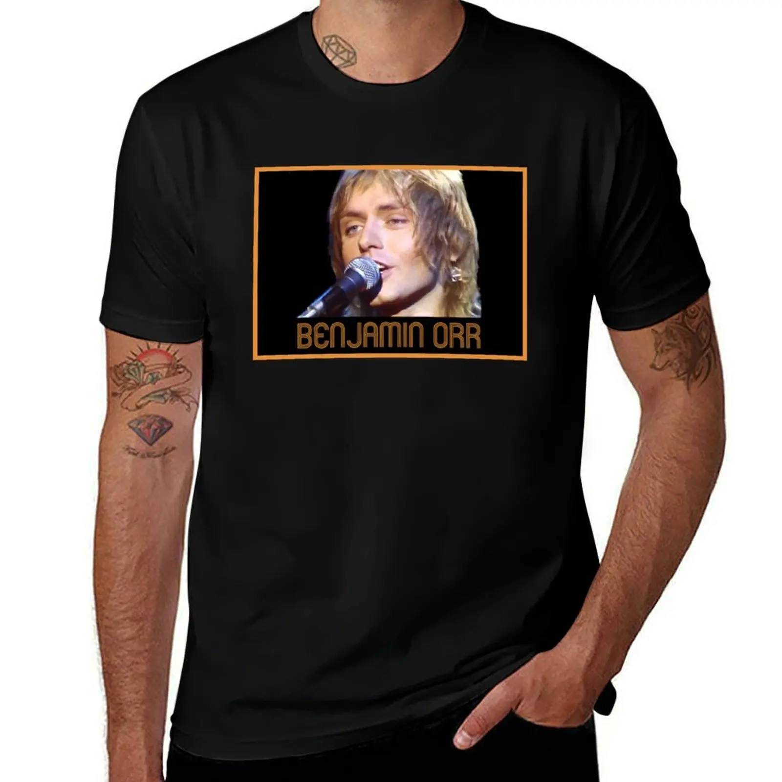 Benjamin Orr The Cars Stay the Night 70s T-Shirt Industrial Work Tee Shirt T-Shirt