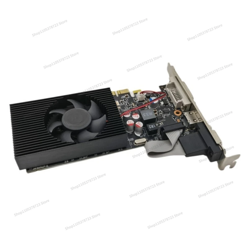 For GT730 Original 4GB DDR3 Desktop Office Computer All-in-one Computer Half-height Knife Card Foreign Trade Graphics Card 2