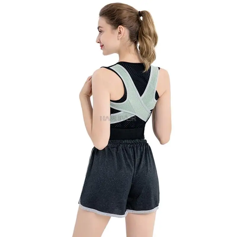 

Adjustable Back Spine Posture Corrector Adult Humpback Pain Back Support Brace Shoulder Belt Posture Correction
