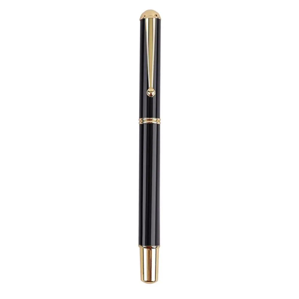 High Quality Morandi Metal Fountain Pen Office Stationery 0.5mm Ink Pen Gift Metal Pen