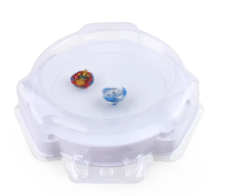 

SPINNING TOP 40*40*9CM White Gyro Plate Arena Durable Attack Plate Stadium Combat Arena Kids Funny Toy