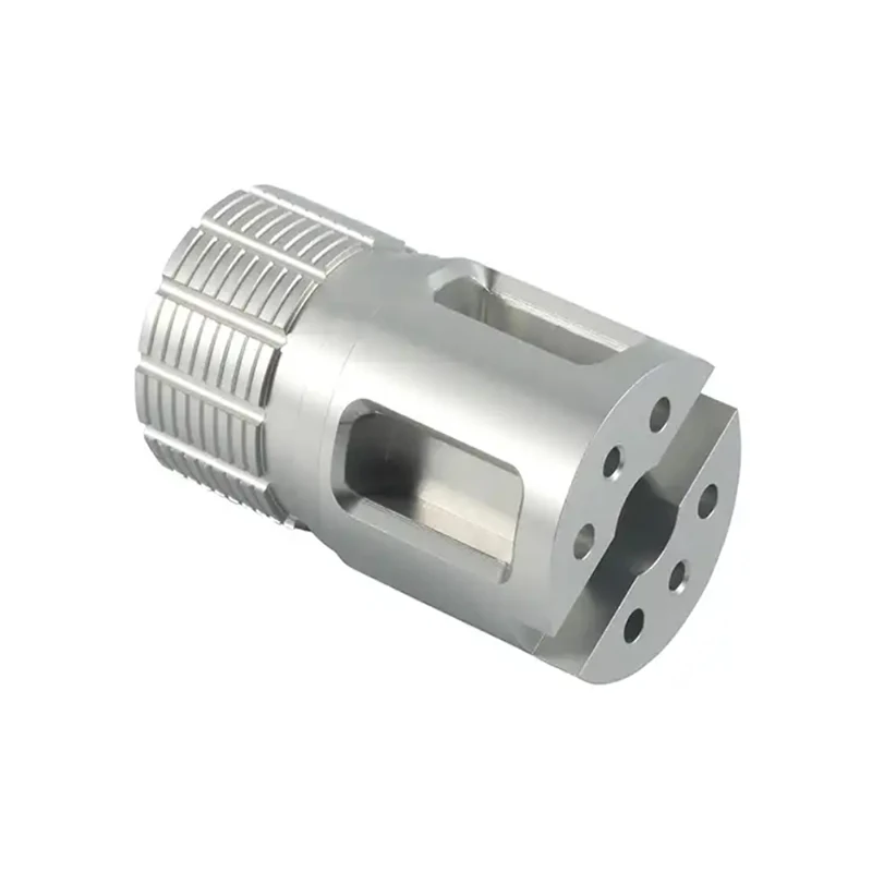 Custom CNC machined silver anodized aluminum alloy industrial control box Equipment Internals Equipment cavity shell
