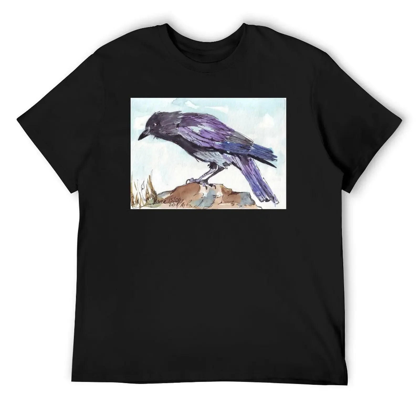 The playful Crow - Coco T-Shirt heavyweights shirts graphic tees mens graphic t-shirts big and tall