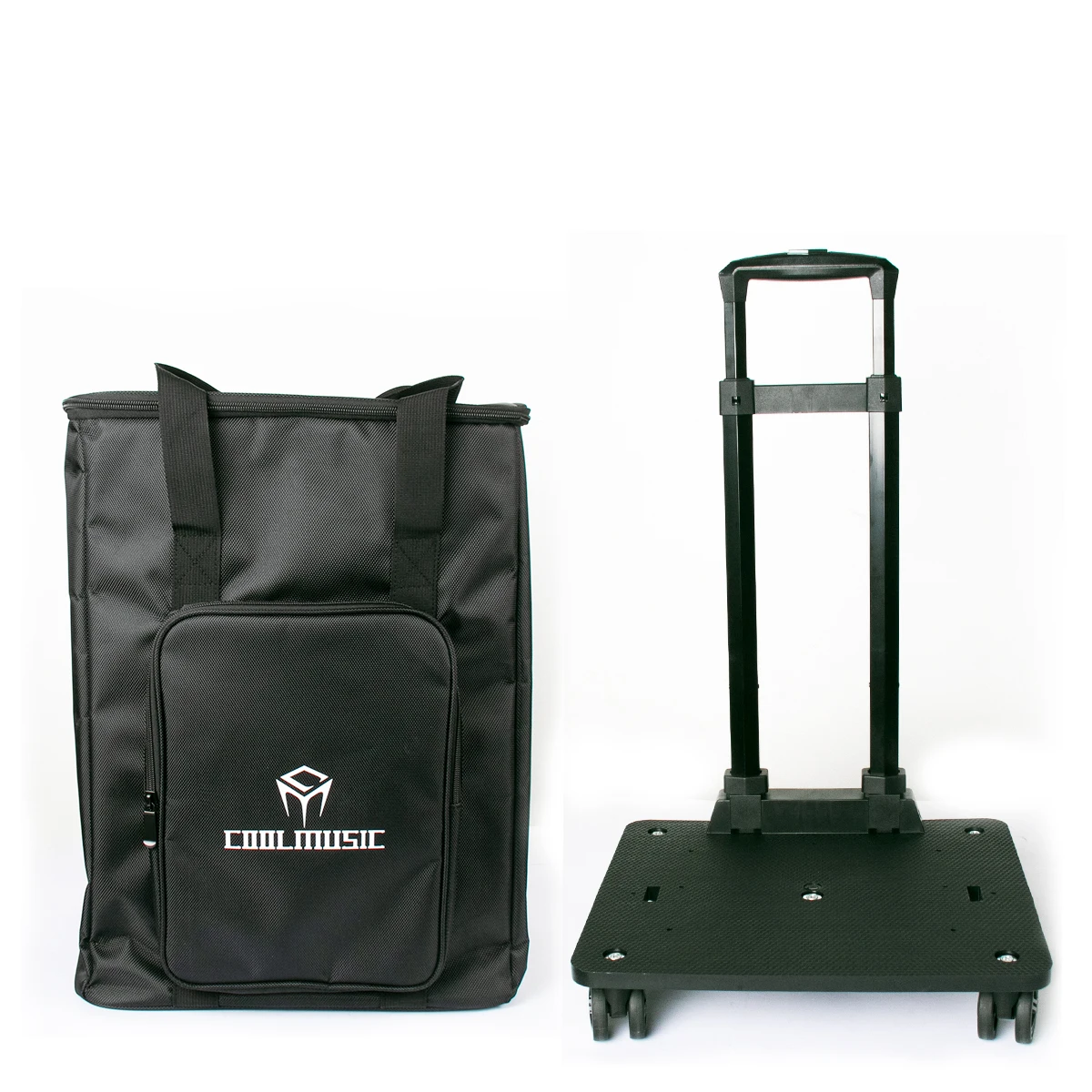 Convenient Musical Instrument Travel Bag For COOLMUSIC BP60D PLUS Amplifier Speaker Outdoor Rolling Style Support Structure