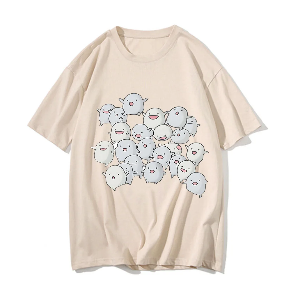 Warawara THE BOY AND THE HERON T Shirt Men/Woman Harajuku Aesthetic Graphic Kawaii Shirt Unisex Casual High Quality Cute Clothes image 3