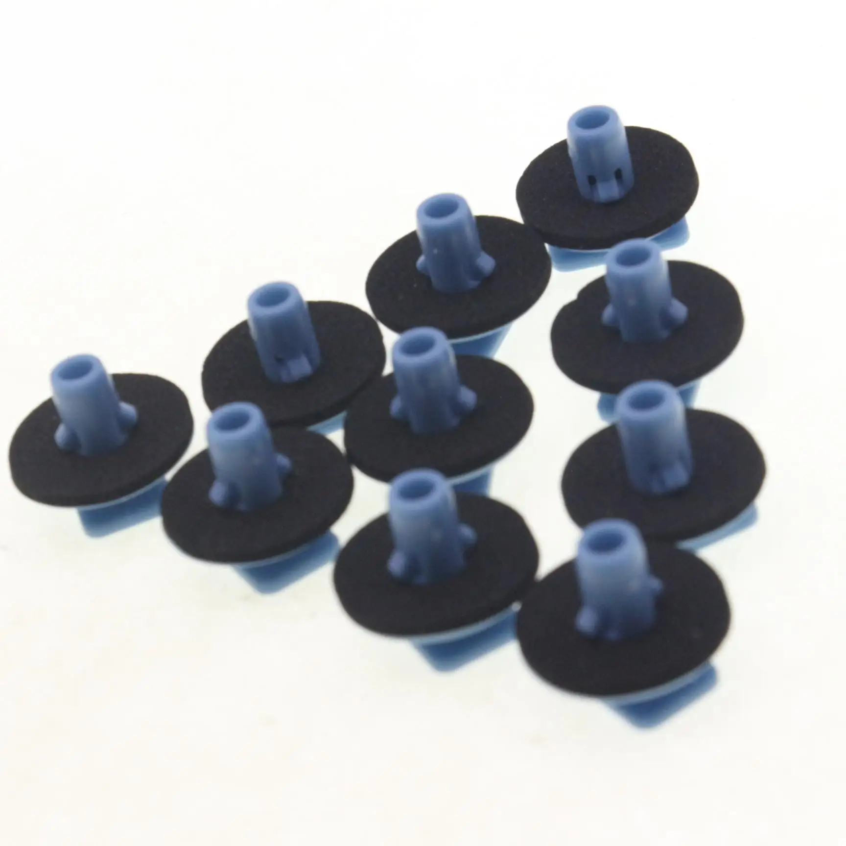 

10 Pcs Liftgate Finish Molding Clips With Black Sealer For Nissan Juke 2011-2017 Rear Hatch Trim Panel Attachment 90990-1KA0B