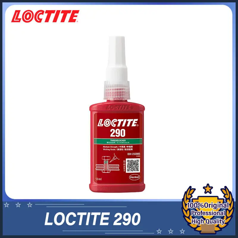 1PC LOCTITE 290 50ml Threadlocker Glue Green Penetrating Type with Good Fluidity