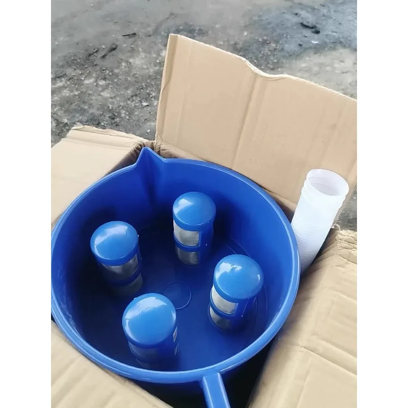 Diesel Oil‑Water Separator Funnel 4 Filter Elements Impurity Filtration Tool For Tractor Farm Agricultural Machinery Fuel Filter