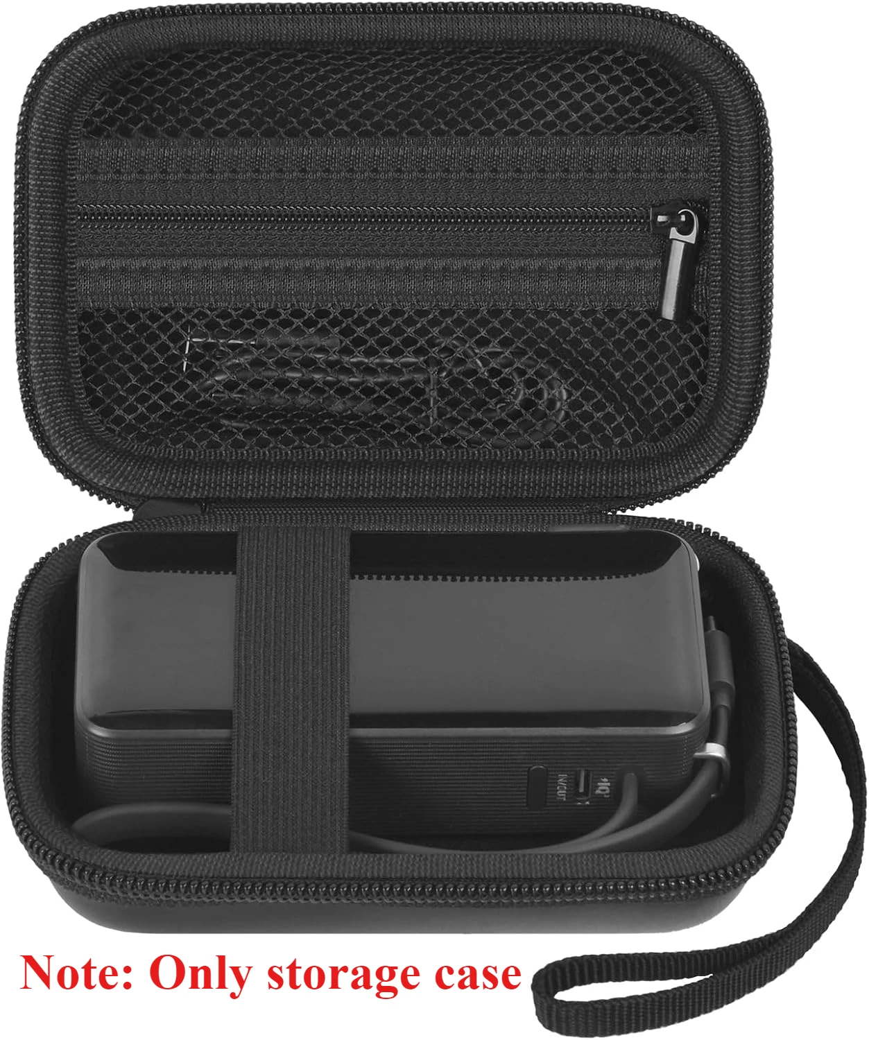 （Case only)Travel Case Compatible with Anker 3-in-1 Portable for iPhone Charger, 10,000mAh Power Bank, Storage Bag