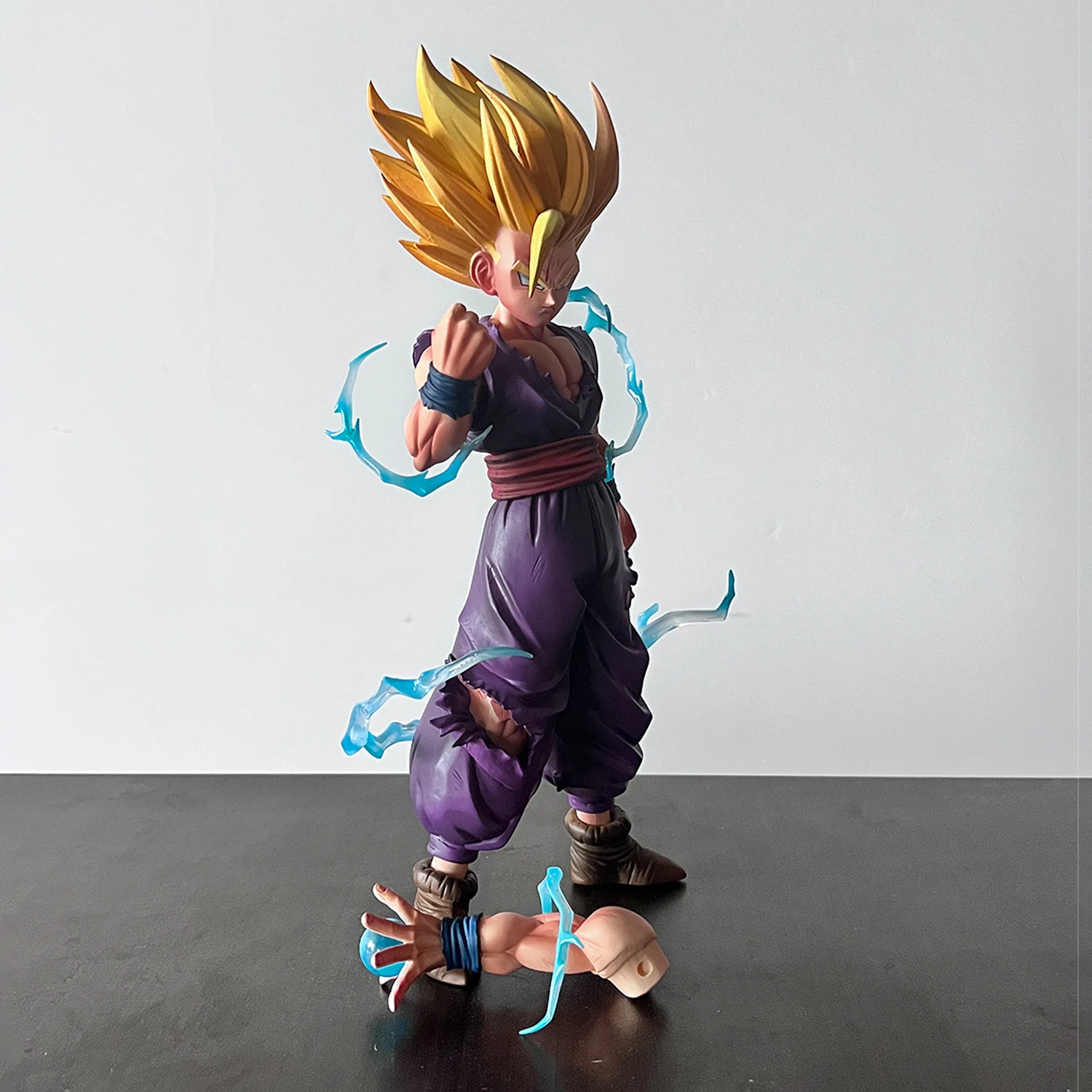 VF Statue Dragon Ball Z Son Gohan Figure Replace arms Gohan Super Saiyan 25.5cm/10.04inch Pvc Statue Collection Mode Toys Gifts - view 6