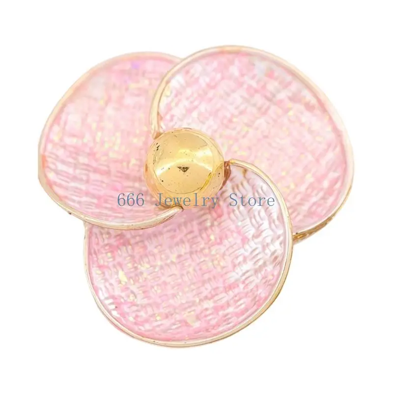 F2TD Luxury Gold Plated Cufflinks Hand Operation Spring Mechanism For Men