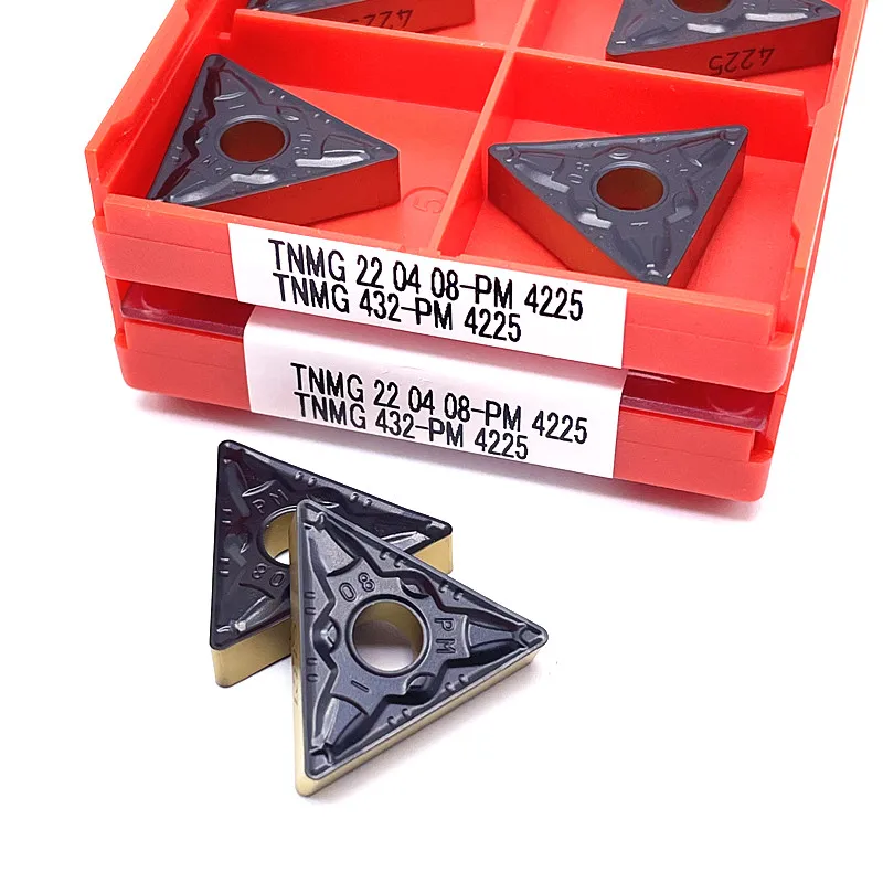 TNMG160404 PM4225 TNMG160408 PM 4225 Carbide Inserts TNMGTNMG220404 PM4225 TNMG220408 PM 4225High Quality External Turning Tools