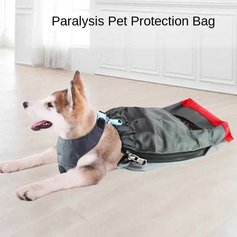 Pet supplies disabled dog mop bag anti-scratch grinding paralysis pet protection bag indoor bag