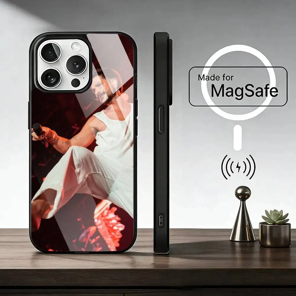C-Camilo  Phone Case For iPhone17,16,15,14,13,12,11 Plus,Pro Magnetic For Magsafe Wireless Charging