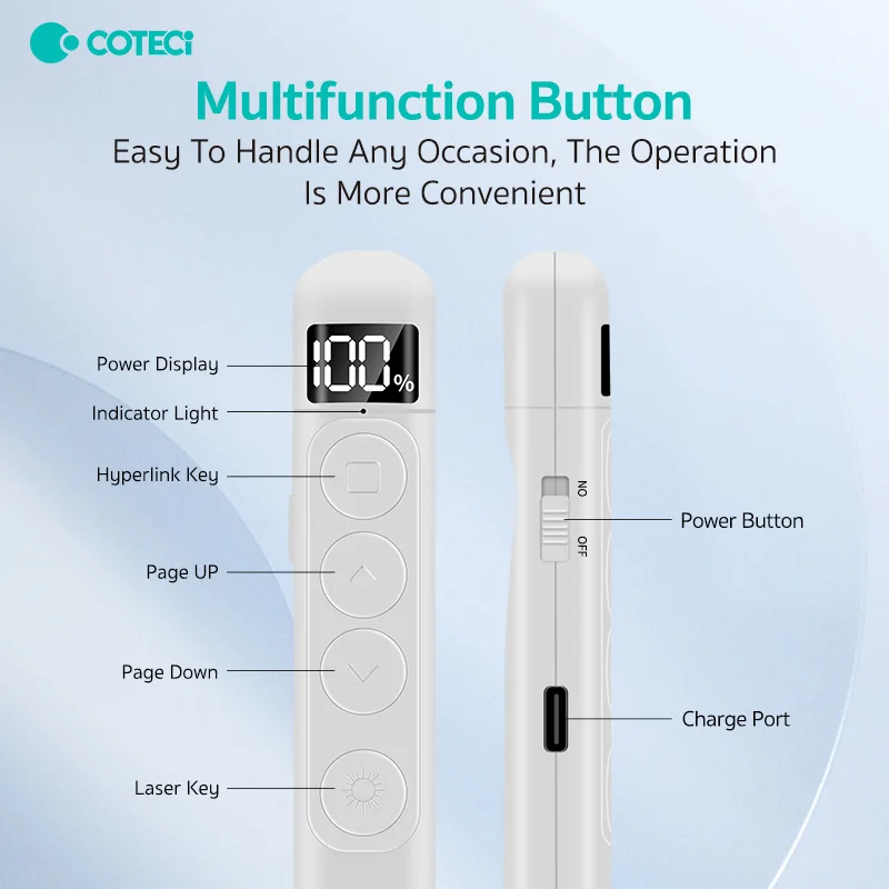 Page Flip Laser Pointer proiettore Multimedia Laser Pointer insegnamento Computer Courseware speciale 100 m telecomando insegnamento Pe