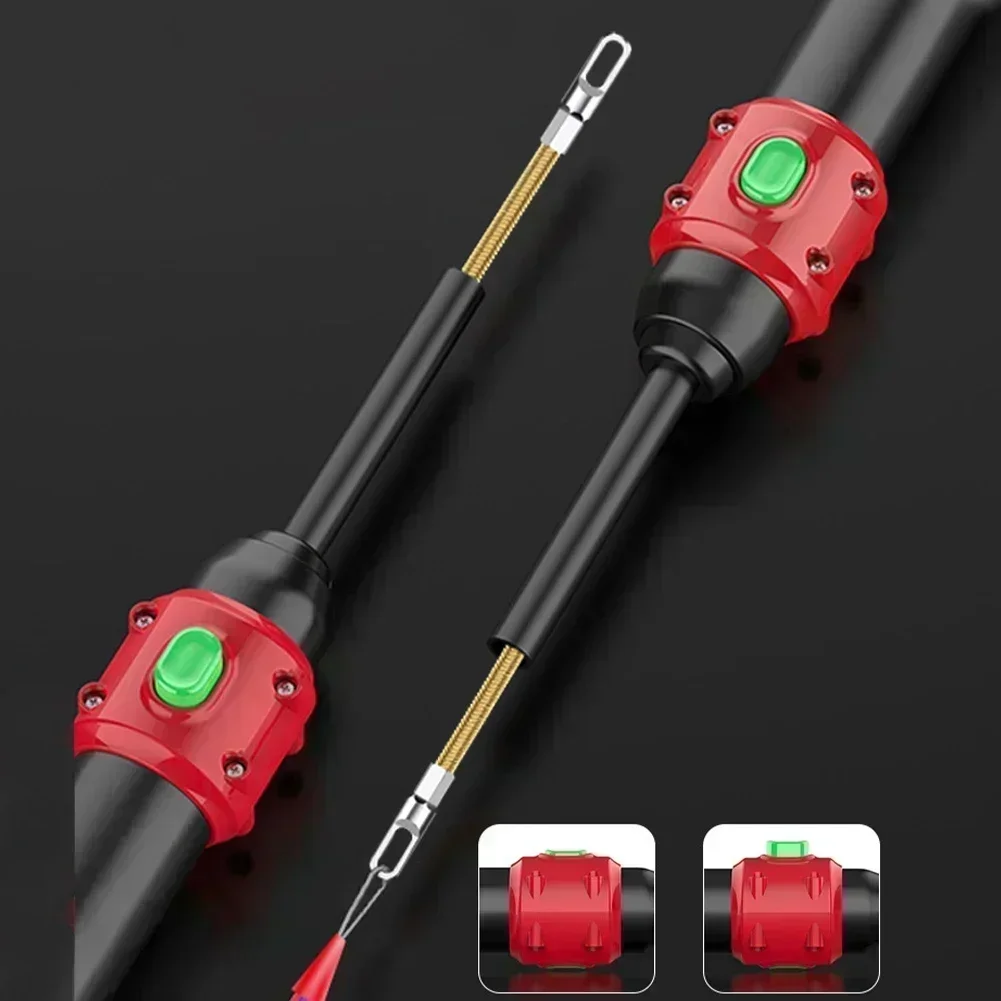 

Manual Electrician Wire Threading Tube Assistant, Solid Spring Wall Concealed Wire Electrician Wire Pulling Wire Net Tools
