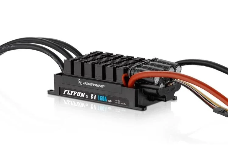 

130A HV OPTO V5 Speed Controller 6-14S Lipo Brushless ESC No BEC with DEO for Erayfoil 120KV Motor