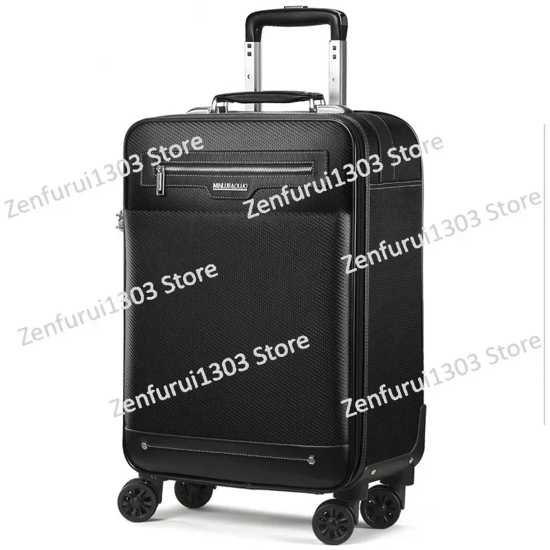 Oxford cloth trolley case cloth case men's business suitcase 16 inch small travel boarding password case thickened