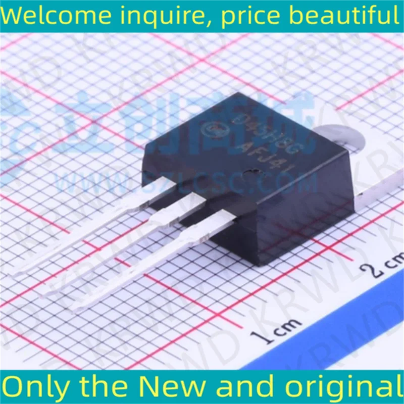 10PCS D45H8G Chip IC nuovo e originale D45H8G D45H8 D45H TO-220