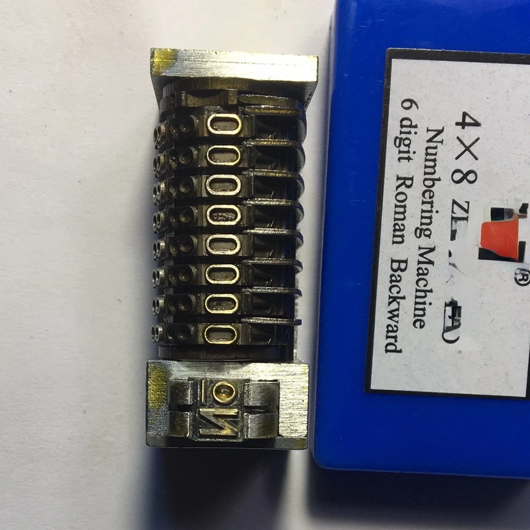 Machine à numéroter 8 chiffres, modèle 46