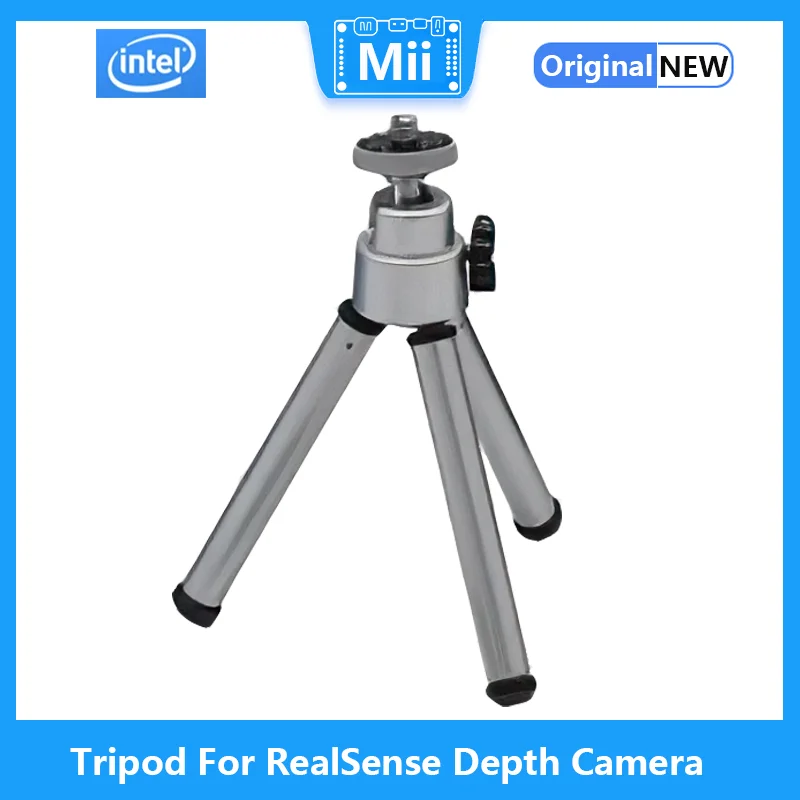 Penyangga kamera Desktop dapat ditarik, Tripod Untuk kedalaman RealSense, aksesori kamera tetap