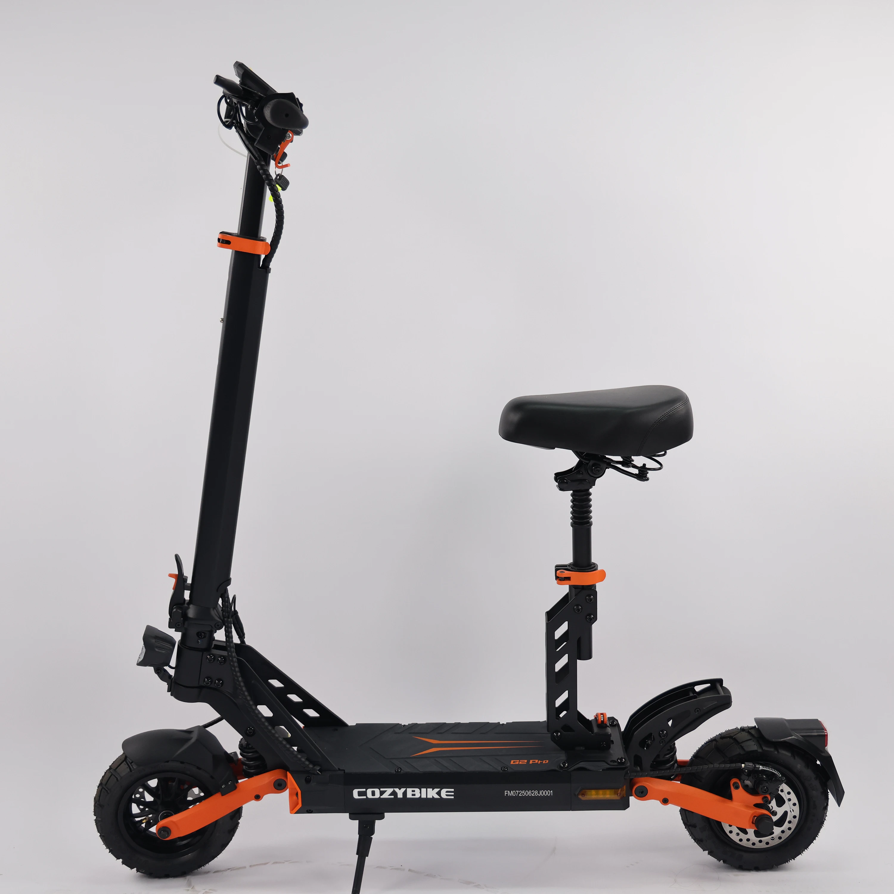 

COZYBIKE Foldable Adult Electric Scooter with Seat