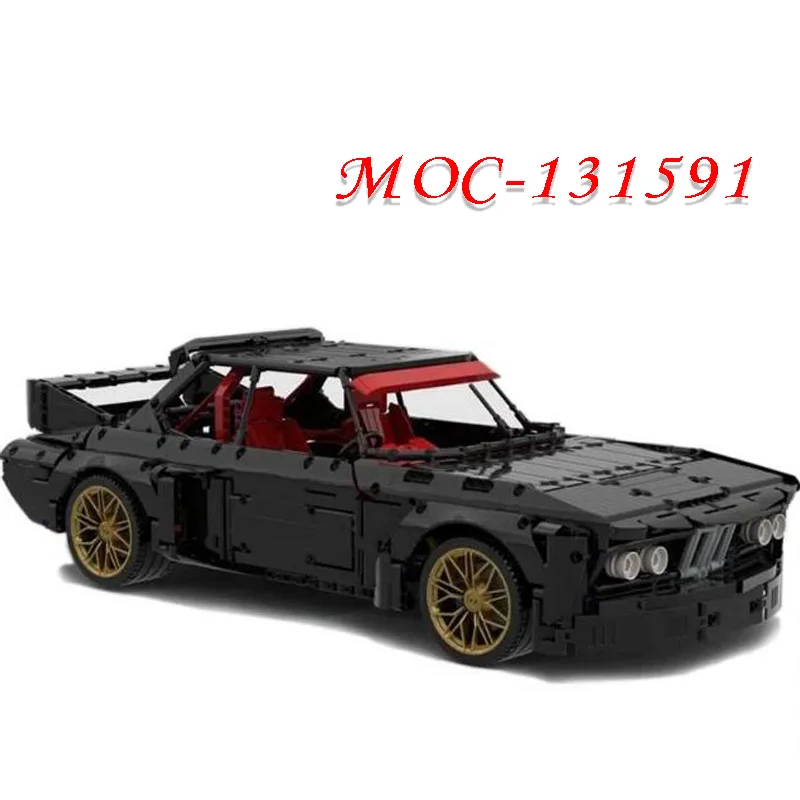 MOC-131591 Sports Car Assembly 2474 PCS Self-locking Building Block Model Building Puzzle Birthday Christmas Toy Gift Ornaments