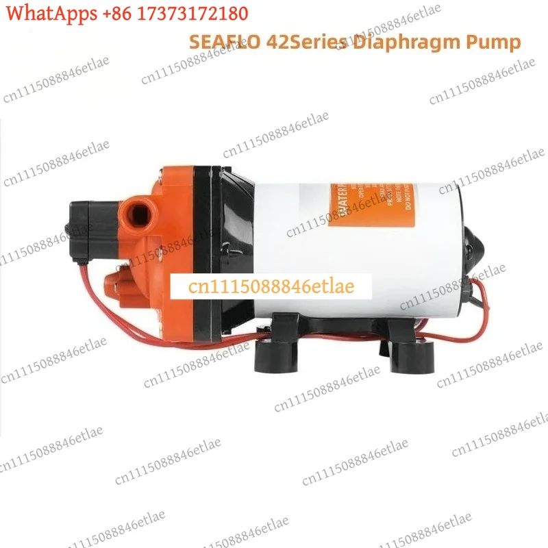 42 Series Diaphragm Water Pump 5.0GPM 55PSI 12V 24V Self Priming Pump Yacht Boat Marine RV Supply 4 Chamber