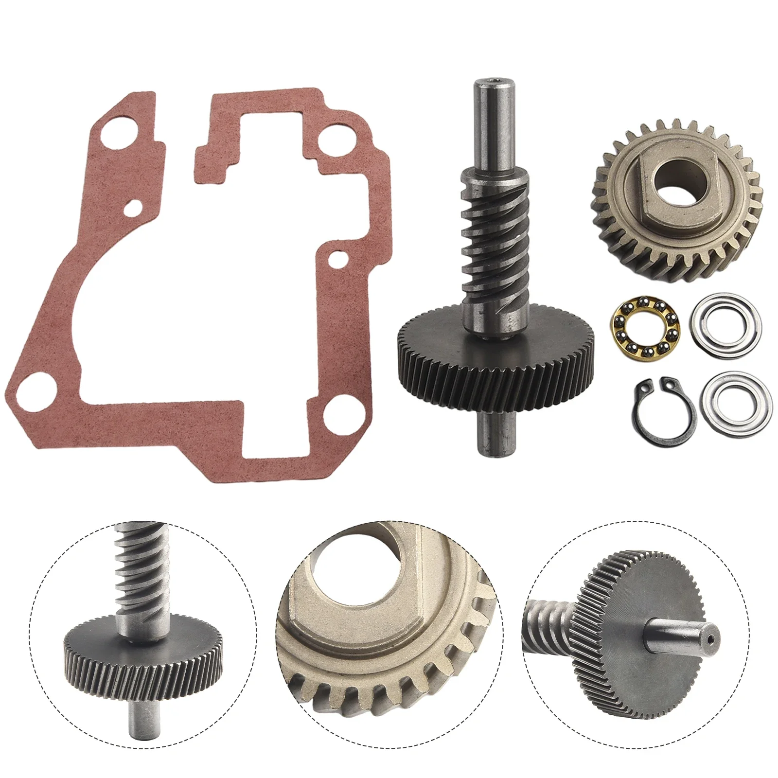 

9709231 WP9709231 Worm Gear 9706529 W11086780 Gear Snap Ring Kit Lawn Mower Accessories Garden Power Tools Spare Parts