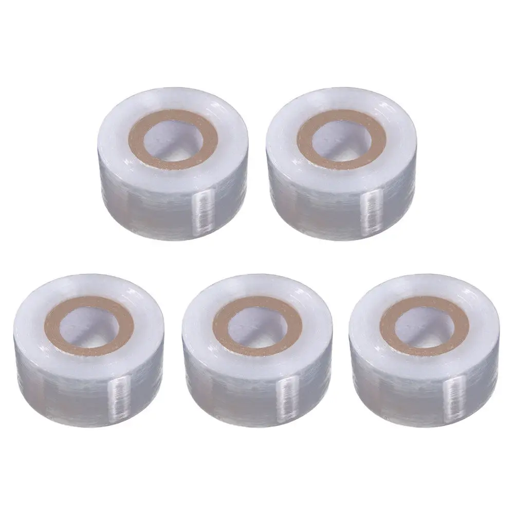 5 Rolls Plant Grafting Tape Pe Material Strong Wear Resistant Plant Wrapping Film Gardening Repair Tool Garden Wrapping Film