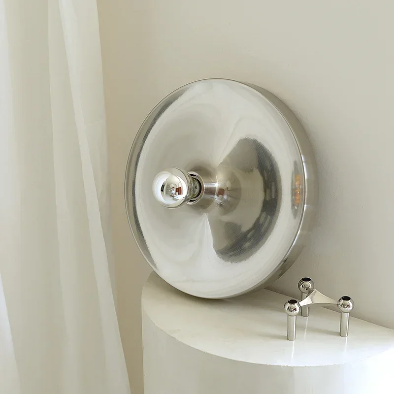 Bauhaus Spaceage UFO Wall Lamp Back Ground Wall Decor Light for Living Room Aisle Corridor Ceiling Lamp