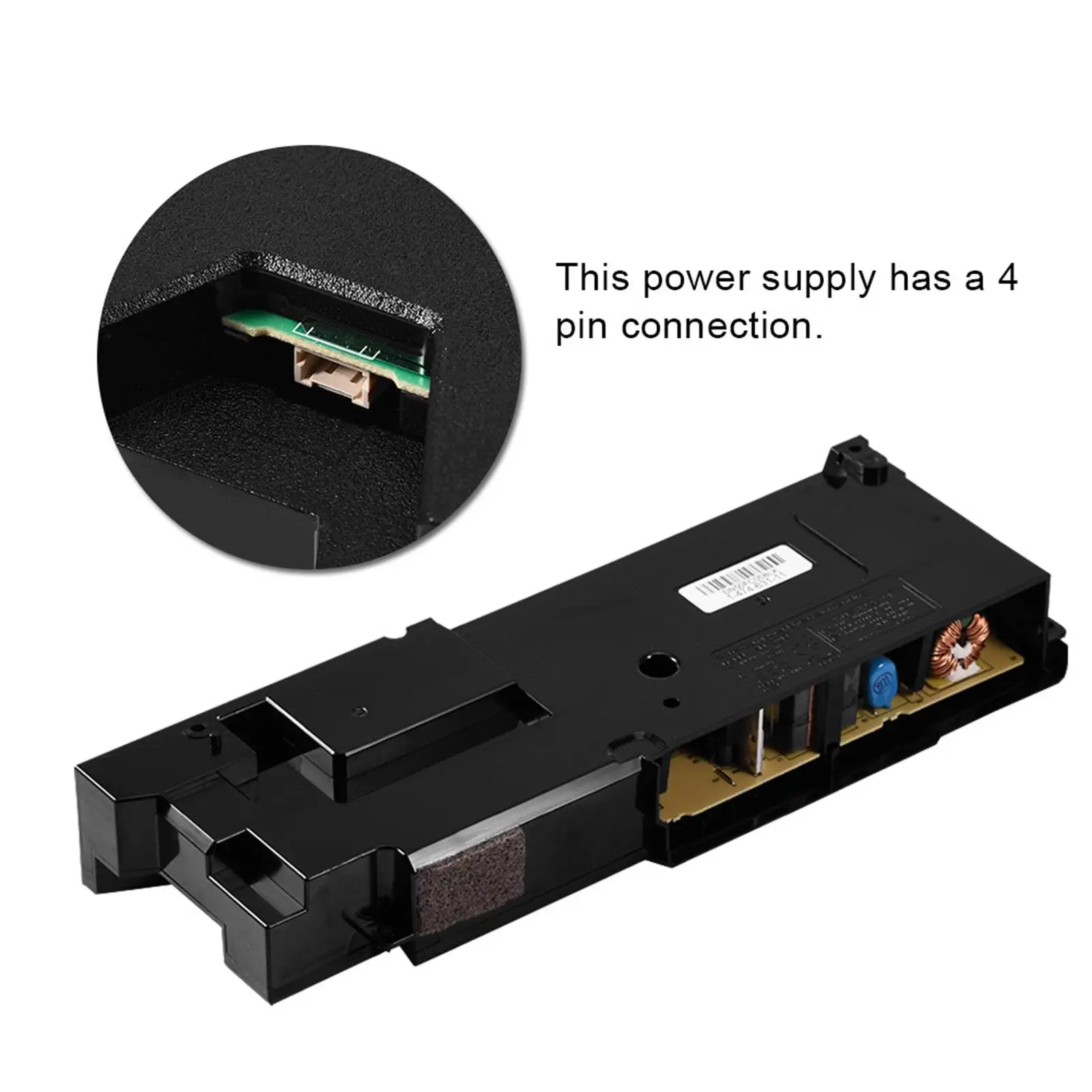 ADP-200ER Power Supply Unit 4 Pin Replacement for cuh -1215A for cuh -12XX Series