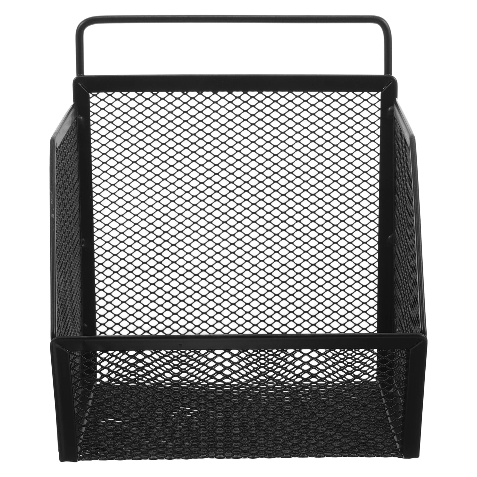 

Hang Wall File Holder Metal Mesh Organizer Hanging Office Storage Wall-Mounted Document Basket Desktop Paper Magazine Rack