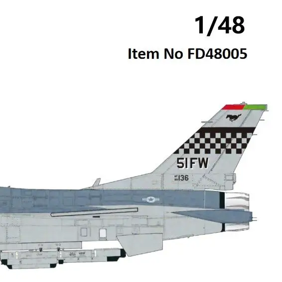 FAB FD48005 1/48 F-16C Block40 51st FW Osan Air Base 2024