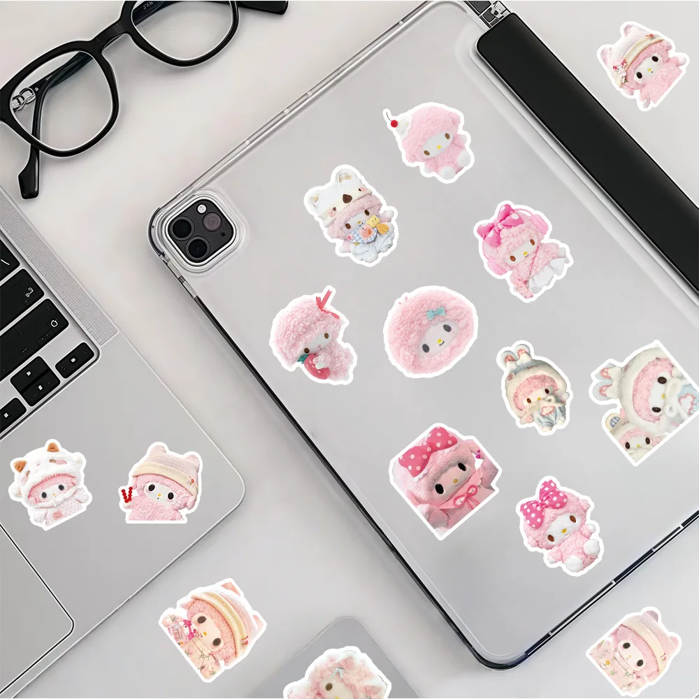 10/30/63 قطعة جديد بلدي الحلو البيانو سانريو الكتابة على الجدران ملصق لطيف الوردي خروف الكرتون ملصق مائي الأمتعة بها بنفسك الأمتعة الهاتف الغيتار سكيت ألعاب أطفال