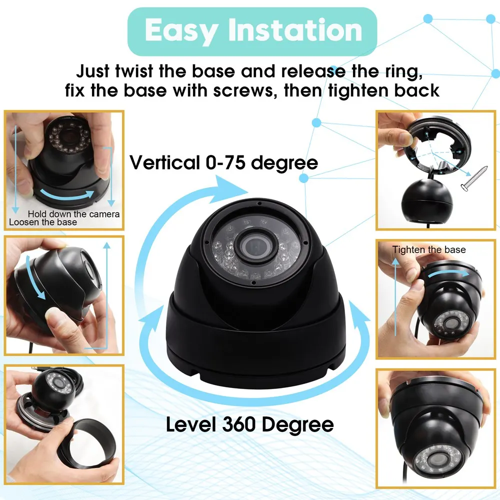 SVPRO 720P Outdoor Wasserdichte Nachtsicht Infrarot Dome USB Kamera SONY IMX214 CMOS Fixed Foucs USB Webcam für Sicherheitsmonitor