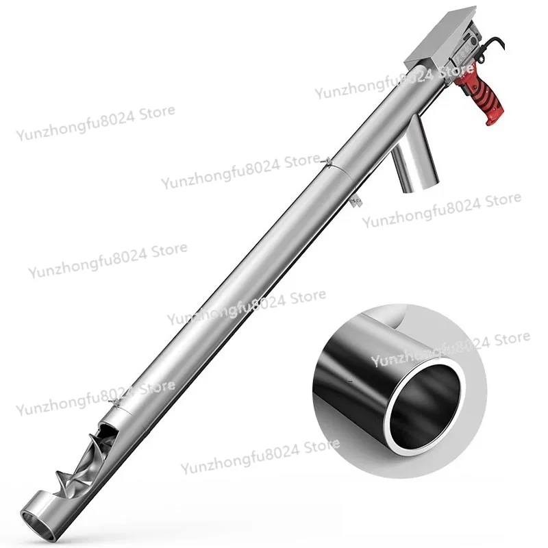 

1.5M/2M Grain Suction Machine Twisted Screw Conveyor Grain Suction Hose Wheat Corn Auger Screw Feeding Machine